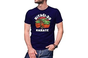B&S Boutique Miyaga Do Inspired By Cobra Kai T-Shirt Maglietta per Uomo