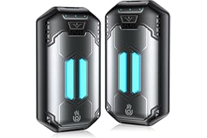 2 Pack Calentador de Manos Recargable OUTJUT 6000mAh Calienta Manos Calienta Manos Electrico Portátil 3 Modos de Calor Regalos para Raynauds, Golf, Camping, Senderismo