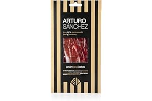 JAMONPRIVE Jambon Pata Negra Ibérique Nourri de Glands Coupé à La Main Grande Réserve Spéciale 80 gr - Jamon iberico de bellota
