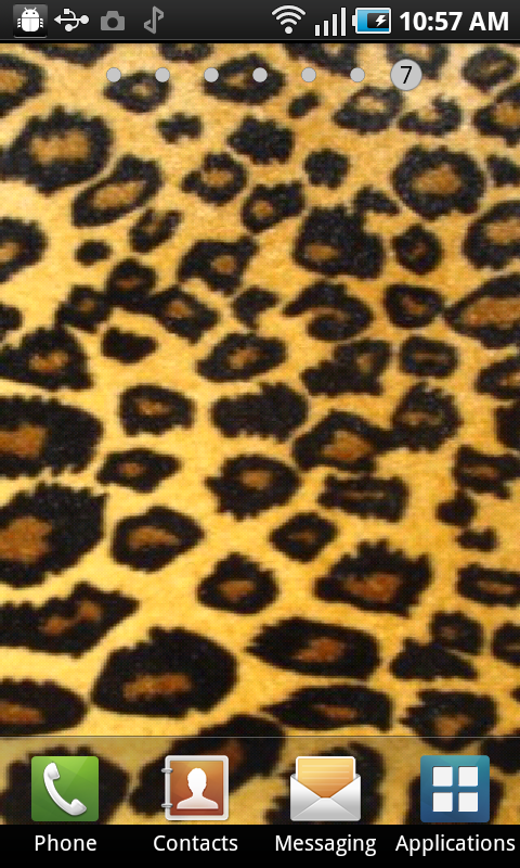 Glowing Leopard Print Live Wallpaper: Amazon.co.uk: Appstore for Android