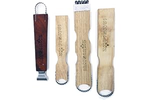 IAMSIAMZ Fresh Coconut Shredder Handy Scraper - Cuchillo portátil de metal y acero inoxidable, mejor rallador