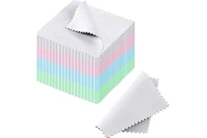 Zulbceo 20pcs Jewelry Cleaning Cloths, Reusable Polishing Cloths, Antioxidant Protection Accessories, for Pearl, Gold, Silver, Platinum Jewelry