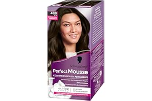 Schwarzkopf - Perfect Mousse - Coloration Cheveux - Mousse Permanente sans Ammoniaque - Masque Soin 96 % d'ingrédients d'origine naturelle - Expresso Givré 400
