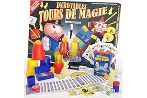 Marvin's Magic - Boîte de 225 Tours de Magie Incroyables - Gamme Magic Made Easy - Convient aux Enfants de 6 Ans et Plus