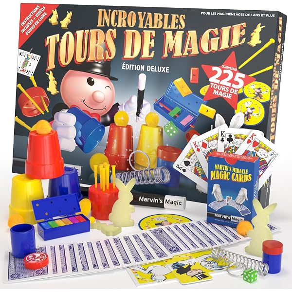 Cape De Magicien Réversible Oxybul | Pour Enfants 3 à 8 Ans | Avec Baguette Magique | Déguisement Et Jeu De Rôle