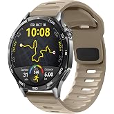 Teknoft 22mm ile Uyumlu Saatler i&ccedil;in Rugged Model 46mm Silikon Kordon HUAWEI Watch (GT6 Pro/GT6/GT5 Pro/GT5/GT4/Watch 4 Pro/G