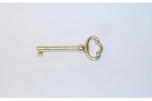 ABA Grandfather Clock Door Key for Howard Miller, Ridgeway, Sligh, Emporer, Pearl, Seth Thomas, and Trend