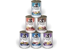 Doggy Dog - Paté - 6 x 400 g - Doggy Mix 1