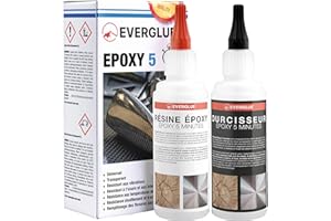 EVERGLUE YUKI MODÈLE colle époxy 2x100g 5 min 650009