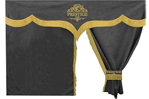 Rideaux DE LIT PRESTIGE LINE TIR/Camion (Mercedes, Man, DAF, Scania, IVECO, Volvo, Renault, Ford) (Grise)