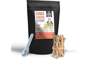 ‎FOODFROG Ashwagandha Extrakt | 5% Withanolide | 100g Pulver | ohne Zusatzstoffe | Schlafbeere Winterkirsche Premium Qualität hochdosiert vegan (Pulver 100g)