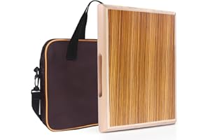 Aklot Cajon,12 * 9.4 * 1.7'' Portable Box Drum, Zebra Wood Percussion Box Beat Box W/Cajones Internal Adjustable Snares Strings,Wrench,Hand Drum Carring Bag