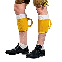3D Bier Socken 1 Paar - Bavarian Beer Socks Mit Griff Für Bierliebhaber Geschenk