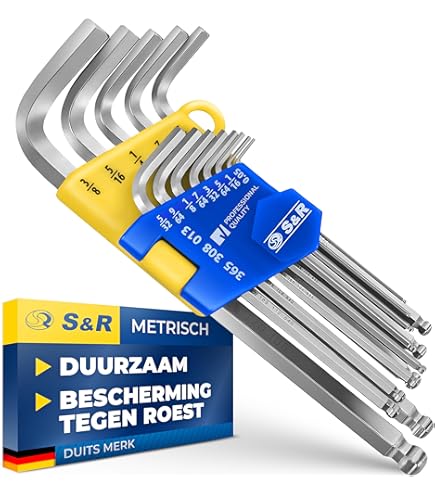 Ratelsleutelset foam 12 kant doppen 1/2 met 45 delig in mm