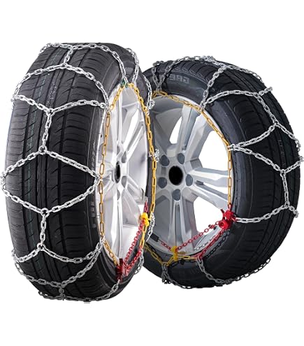 Catene Da Neve VIP RD9 - 9mm, Misura 80, Con Guanti - Ideali Per Neve E Ghiaccio - Foto 6