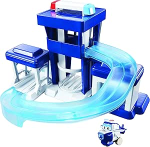 Super Wings Superwings Playset Paul S Police Station Eu720815s Amazon Fr Jeux Et Jouets