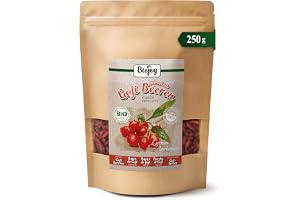 Biojoy BIO torkade gojibär, hela, osvavlade, 250 g