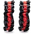 Brybelly Classic Casino Dealer Armband 2-Pack - Authentic Elastic Blackjack Table Dealer Band Costume Accessory Set for Las Vegas Poker Game Night