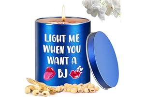 OEAGO Christmas Gifts for Him:9OZ Scented Candles, Funny Secret Santa Gifts for Men Him, Funny Presents for Men Husband Boyfriends on Valentines Day Birthday Christmas