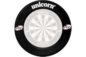 UNICORN Dartboard Backboard Surround - Striker - Lightweight Injection Moulded EVA Plastic - No Fixings required