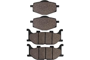 SOLLON Bremsbeläge vorne und hinten für Yamaha TDR 125 1993 1994 1995 1996 1997 1998 1999 2000 2001 2002 2003