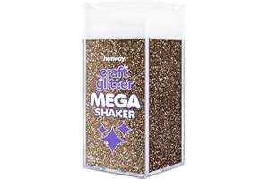 Hemway Glitter MEGA Artigianato Shaker 425g Bronzo Belle 1/64" 0.015" 0.4mm polvere poliestere decorazione della resina Tumblers Pittura Arte della tavola di nozze