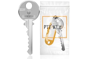PTT-KEY - Clé Pass PTT T10 pour serrure boîte aux lettres et entrée d'immeuble - Clé passe partout - Clé universelle - Barillet de boîte aux lettres - Pass PTT T10 - Pass universelle - Clé PTT T10