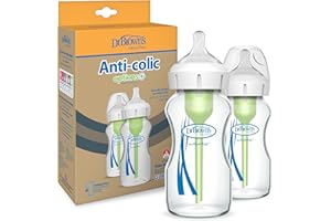 DR. BROWN'S Pack de 2 Biberones BA 270 ml PP Cristal Options +