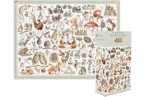 Wrendale Designs by Hannah Dale - Zestaw Country Puzzle - 1000 elementów