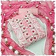 Cloth Clock Women's Heavy Cotton Embroidery Work Unstitched Salwar Suit Dress Material With Embroidery Work Dupatta (Free Size_Multi Color) (Pink)