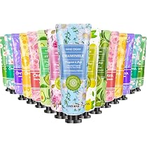 HASAIKA Handcreme Set – 5 Mini-Cremes Mit Fruchtduft, Feuchtigkeitsspendend, Für Trockene Hände