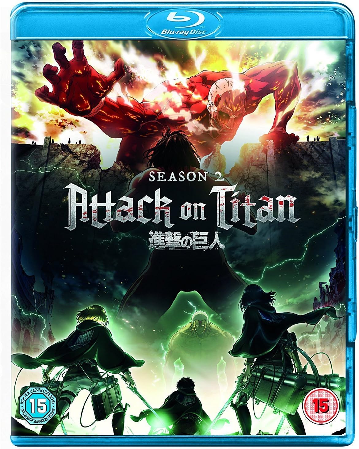Shingeki no kyojin [4Blu-Ray] [Region B] (IMPORT) (No Swedish version) - Analyse des détails et conception