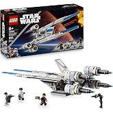 LEGO Star Wars 75399 Rebel U-Wing Starfighter - Spielzeug mit Schwenkflügelfunktion & 3 Minifiguren inkl. Cassian Andor & K-2