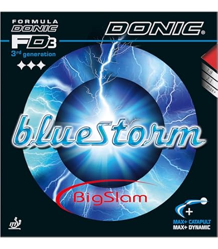 Gomma Da Ping Pong Donic Baracuda Bigslam - Alta Rotazione E Controllo, Per Tennistavolo - Foto 4