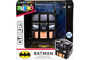 Cubo Rubik's, cuber Batman, rompicapo da risolvere, articolo da collezione Batman, giocattolo tattile, per adulti e bambini dagli 8 anni in su