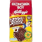 Kellogg's Coco Pops &Ccedil;ikolatalı Buğday ve Mısır Gevreği 700 gr, Lif, Demir ve 6 Vitamin Kaynağı, %100 Pancar Şekeri, D vitamin