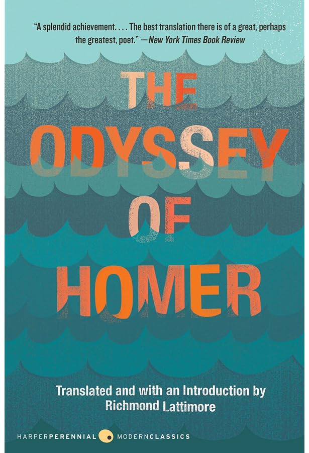 The Odyssey By Homer – Vintage Classics Paperback (Robert Fitzgerald Translation)