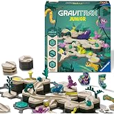 Ravensburger GraviTrax Junior Başlangı&ccedil; Seti: My Jungle - Yaratıcı Okul &Ouml;ncesi Mermer Koşusu, 3 Yaş ve &Uuml;zeri &Ccedil;ocuklar i&ccedil;in La