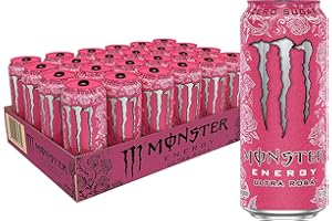 Monster Energy Ultra Rosa PMP Lot de 12