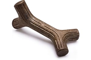 Benebone Giocattolo da masticare per cani resistente, per masticatori aggressivi, vera pancetta, gigante, prodotto negli Stati Uniti.