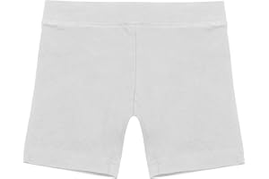 Listers Schoolwear Girls Dance Modesty Shorts 100% Cotton Breathable and Safety Dress Short Kids Stretchy Dancing Bike Pants Cycling Shorts for Girls Size 4-16 Years Black