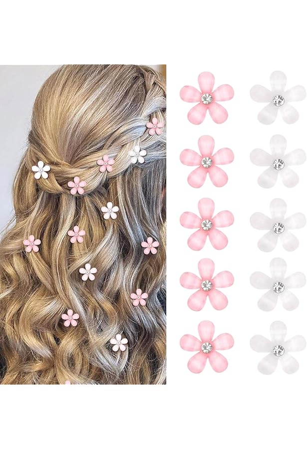 20 Stück Transparente Strass Haarnadeln – Kristall Haarspangen Für Hochzeit, Braut & Abiball