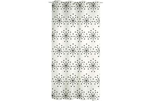 HERMET srl Tenda Velo a Pannello con Anelli Lavabile Prodotto Ufficiale, Juventus, Inter, Milan, Roma cm 140 x 290 (Juventus)