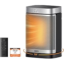 Brandson Heizlüfter Mit Fernbedienung - 2000W Mit ECO Modus & Bewegungssensor