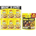 MAGGI 2-minute Instant Noodles, 1.2kg (18 pouches x 70g each) & Maggi Masala-Ae-Magic, (20 Sachets) | All in One Masala for Dry Vegetables, Paneer, Dal & More Pouch, 120 g