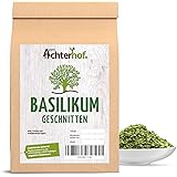 Basilikum getrocknet gerebelt 500 g Gewürz vom-Achterhof