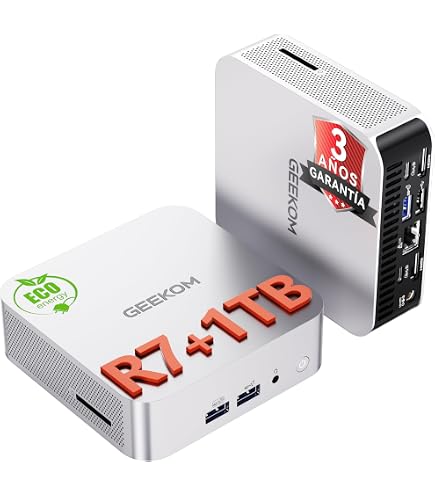 MINISFORUM UM780 XTX Mini PC, AMD Ryzen 7 7840HS,8C/16T, hasta 5,1