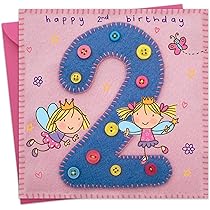 Carte D'anniversaire 3 Fille - France