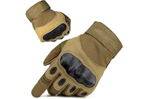 FREE SOLDIER Męskie antypoślizgowe rękawiczki Pół palca, pełnymi palcami,rękawiczki rowerowe, na zewnątrz, motocykl, wspinaczka, piesze wycieczki, kemping, sport, rękawica