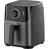 Electrolux E5AF1-4GB Create 5 Airfryer Granit Siyah 3.5 Litre Sepet Kapasiteli, 2.5 Litre Kızartma Kapasiteli, 1350W, 60 Daki